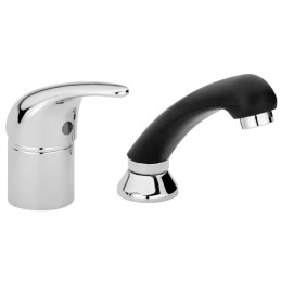 Paffoni ND087CR Miscelatore parrucchiere cromato con doccetta estraibile serie Nettuno Due ND087CR 1