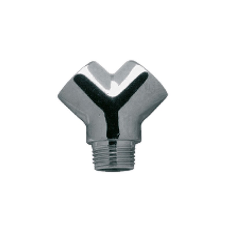 TDM BRASS 490C12 Raccordo a Y F/F/M 1/2" x 1/2" x 1/2" cromato 490C12 1