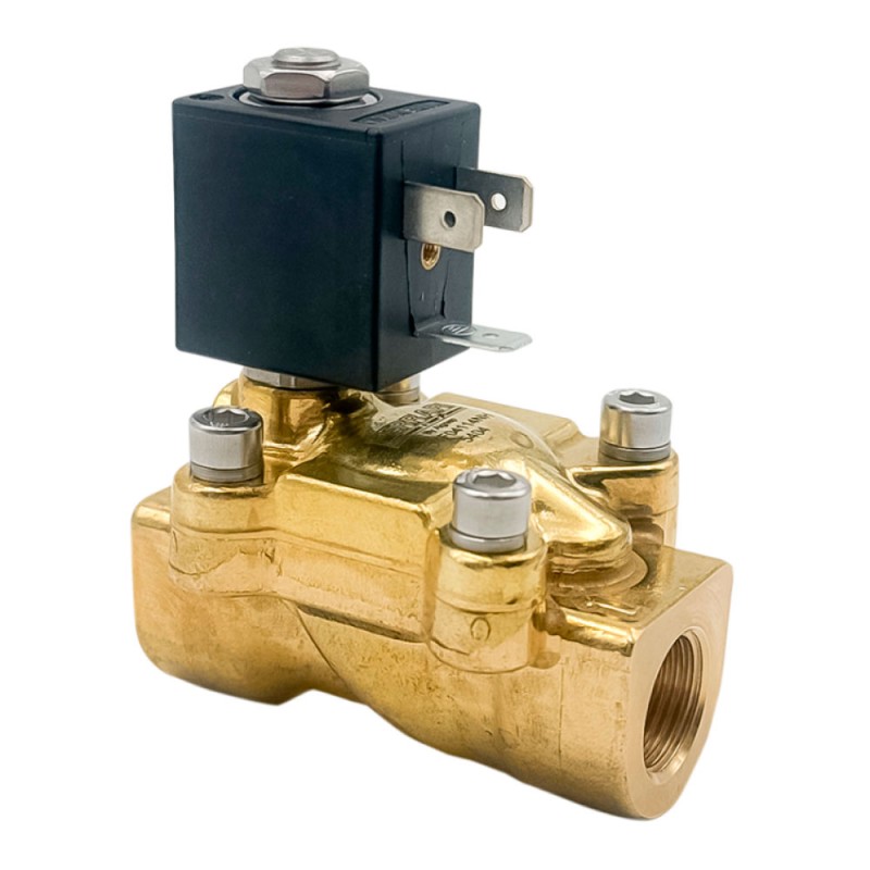 Ferrari 110252 Elettrovalvola acqua normalmente chiusa 3/4" con bobina 230V AC 110252 1