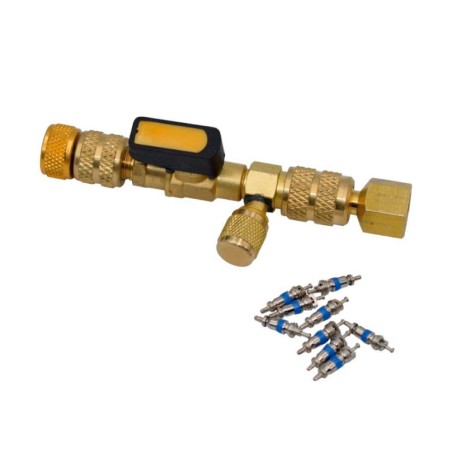 Ferrari 17.498/4 Kit toglivalvole in pressione con estrattore e valvole di carica 17.498/4 1
