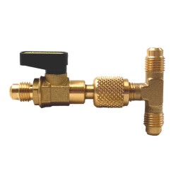 Ferrari 17.073/1 Raccordo a T SAE 1/4" per impianti frigoriferi 17.073/1 1