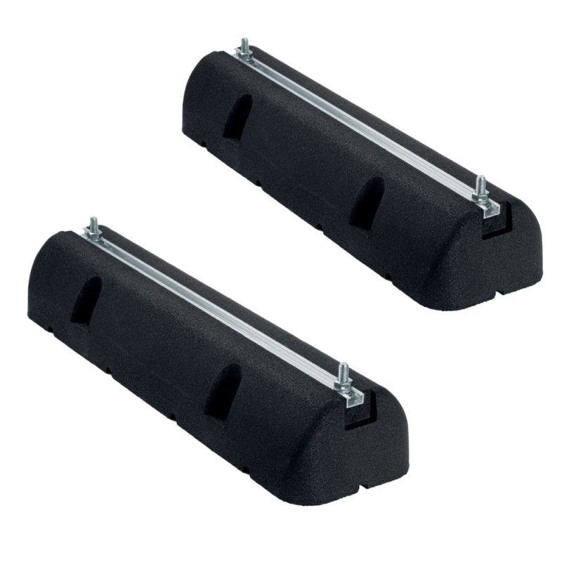 ORBIS OB581009 SPGME 600/95 supporto a pavimento in gomma 600 mm - portata 400 kg OB581009 1
