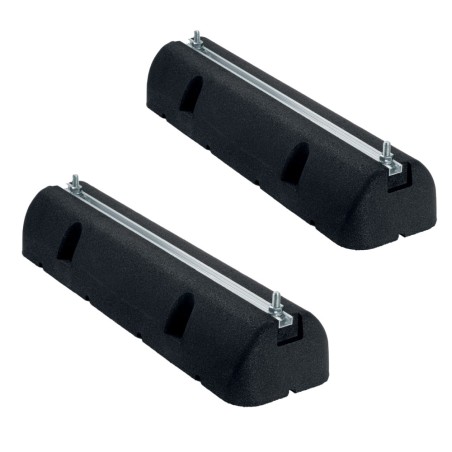 ORBIS OB581009 SPGME 600/95 supporto a pavimento in gomma 600 mm - portata 400 kg OB581009 1