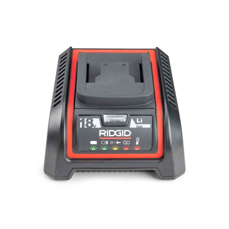 Ridgid 56523 Caricabatterie Veloce 230 V per Batterie agli Ioni di Litio 18 V 56523 1