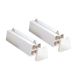 Groppalli SUPAV100-450 Supporto a pavimento 100 x 100 x 450 mm SUPAV100-450 1