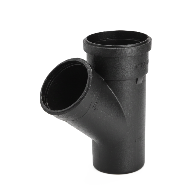 Braga 45° doppio bicchiere DN 75/50 in PP fonoassorbente - BAMPI US070545 US070545 1