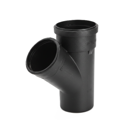 Braga 45° doppio bicchiere DN 90/40 in PP fonoassorbente - BAMPI US090445 US090445 1