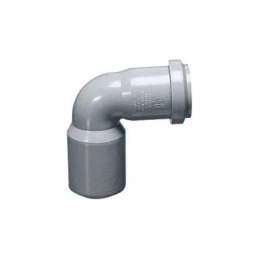 Curva ridotta 90° DN 40/46 in PP - BAMPI BBR050487 BBR050487 1