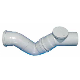 Sifone FIRENZE completo d'ispezione con tappo a vite DN 50 - BAMPI BHLSIFI05 BHLSIFI05 1