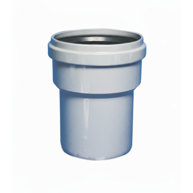 Raccordo in PVC di passaggio PVC/PP con guarnizione DN 100/90 - BAMPI BPV100090 BPV100090 1