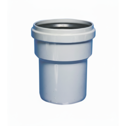 Raccordo in PVC di passaggio PVC/PP con guarnizione DN 100/110 - BAMPI BPV100110 BPV100110 1
