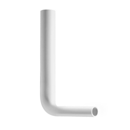 Tubo di risciacquo angolare a 90° bianco Ø 50/40 mm - BAMPI CRIGIO08 CRIGIO08 1