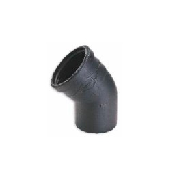 Curva di scarico USB con angolo a 45° per impianti idrosanitari DN 40 - BAMPI US040045 US040045 1