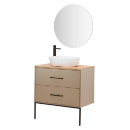 Venus Mobile Bagno Sospeso 80cm Tortora - Feridras 900391 900391 1