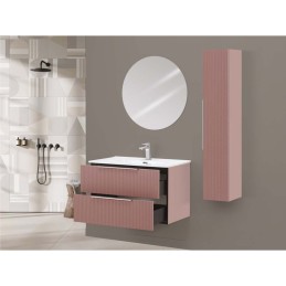 Burano Mobile Bagno Sospeso 80cm Rosa - Feridras 900421 900421 4