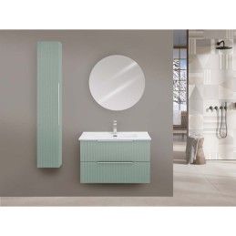 Burano Mobile Bagno Sospeso 80cm Verde - Feridras 900422 900422 2