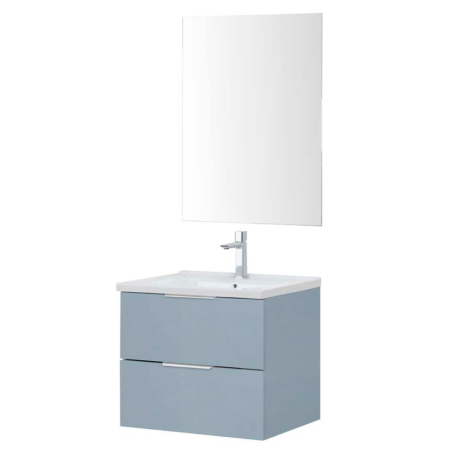 Rialto Mobile Bagno Sospeso 60cm Azzurro Polvere - Feridras 900402 900402 1