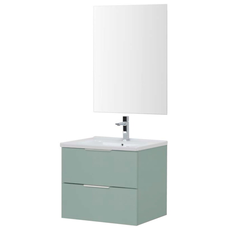 Rialto Mobile Bagno Sospeso 60cm Verde - Feridras 900403 900403 1