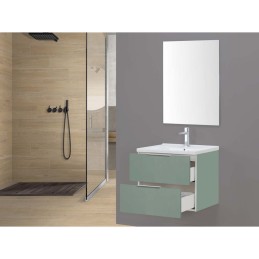 Rialto Mobile Bagno Sospeso 60cm Verde - Feridras 900403 900403 3
