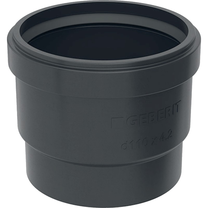 Manicotto ad innesto PE scarico reflue 50 mm - Geberit 361.779.16.3 361.779.16.3 1