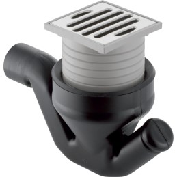 Scarico a pavimento 50 mm con griglia 10x10 cm - Geberit 361.613.00.1 361.613.00.1 1