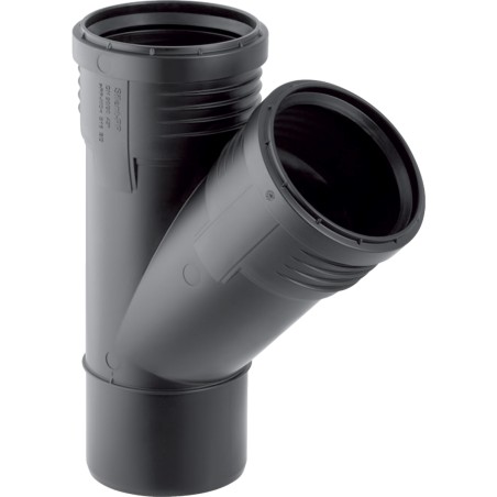 Braga Geberit Silent-PP 45° scarichi 50 mm - Geberit 390.232.14.1 390.232.14.1 1