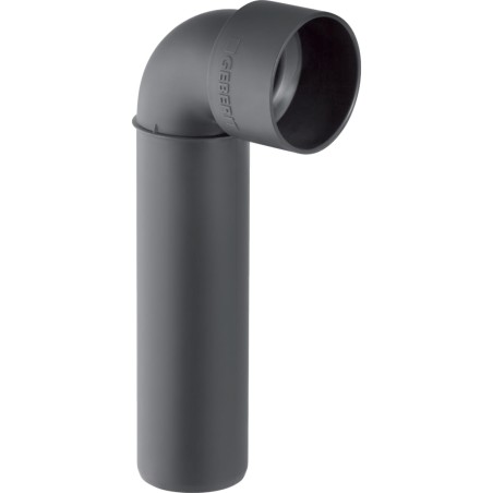 Silent-PP curva 90° lunga per scarico ø40/46 mm - Geberit 390.186.14.1 390.186.14.1 1
