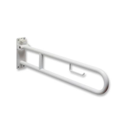 Barra di sostegno ribaltabile con portacarta igienica 85 cm - Dianhydro 151-3401 151-3401 1