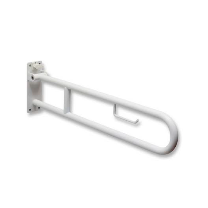 Barra di sostegno ribaltabile con portacarta igienica 85 cm - Dianhydro 151-3401 151-3401 1
