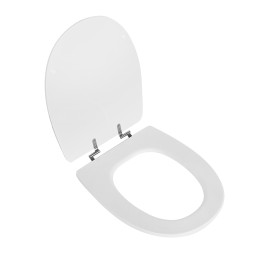 Evolution sedile WC in poliestere colato bianco - Sanis 152-S900 152-S900 1