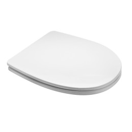Evolution sedile WC in poliestere colato bianco - Sanis 152-S900 152-S900 4