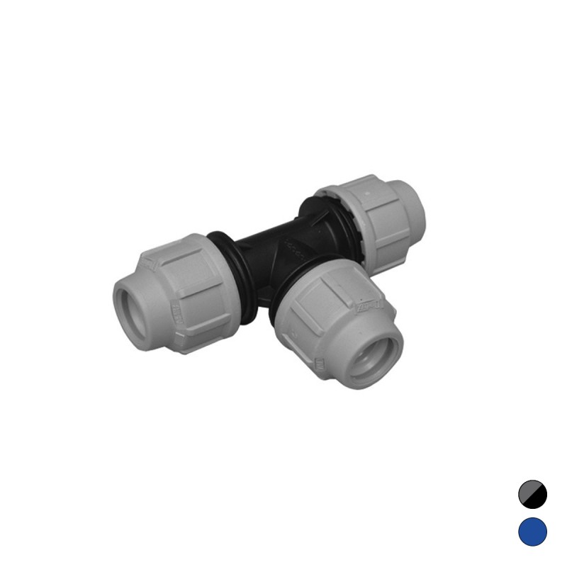 Tee a 90° per polietilene 32 mm - Ikaro 333-061-32 333-061-32 1