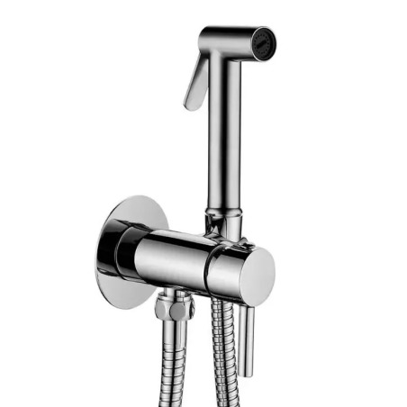 Doccetta igienica a incasso con miscelatore 1/2"G - Paffoni ZDUP110CR ZDUP110CR 1